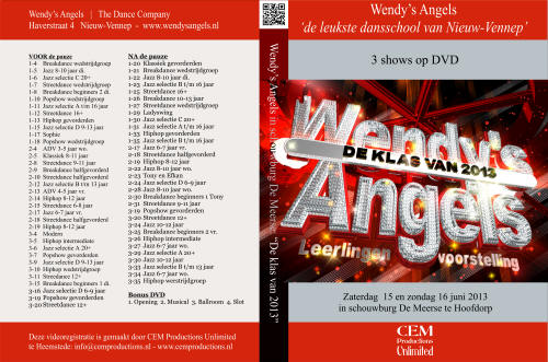 Wendy's Angels | De klas van 2013